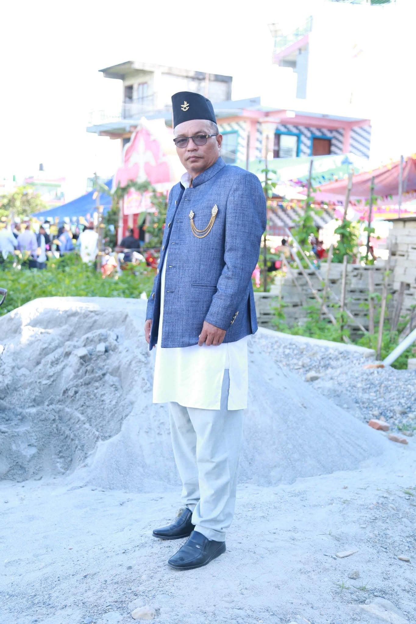 Portrait of Mr. Jhalak Bahadur Rana